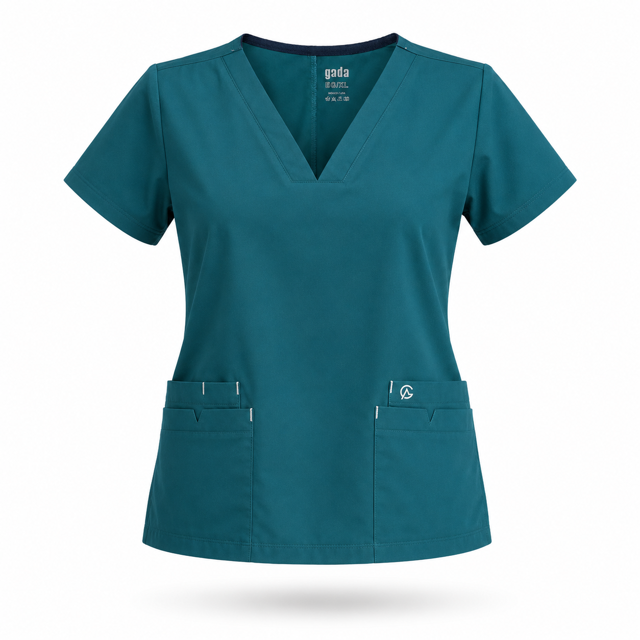 SCRUB GADA MEDICS MUJER — VERDE CLÍNICO PROFUNDO JOGGER