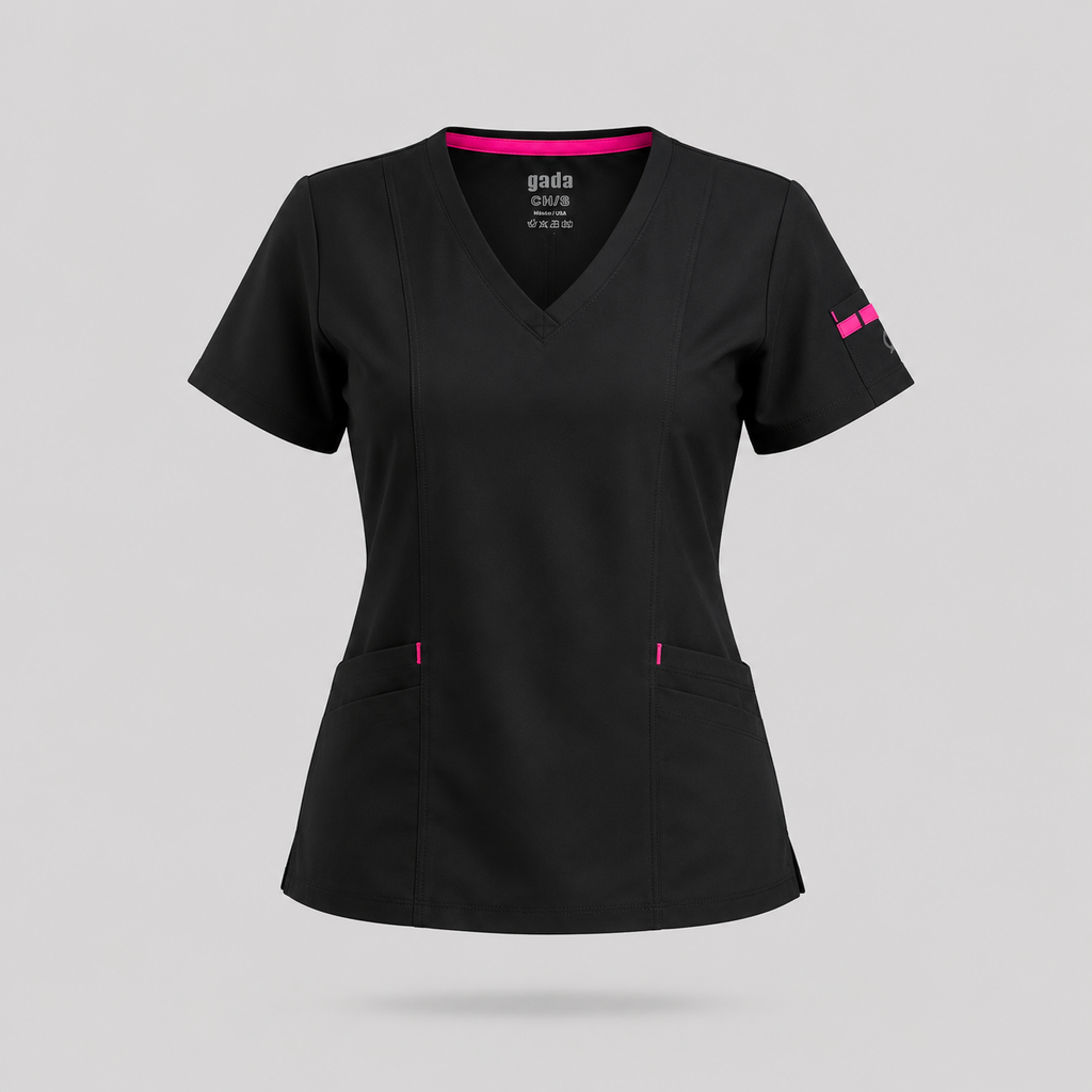 SCRUB GADA MEDICS NOVA — NEGRO