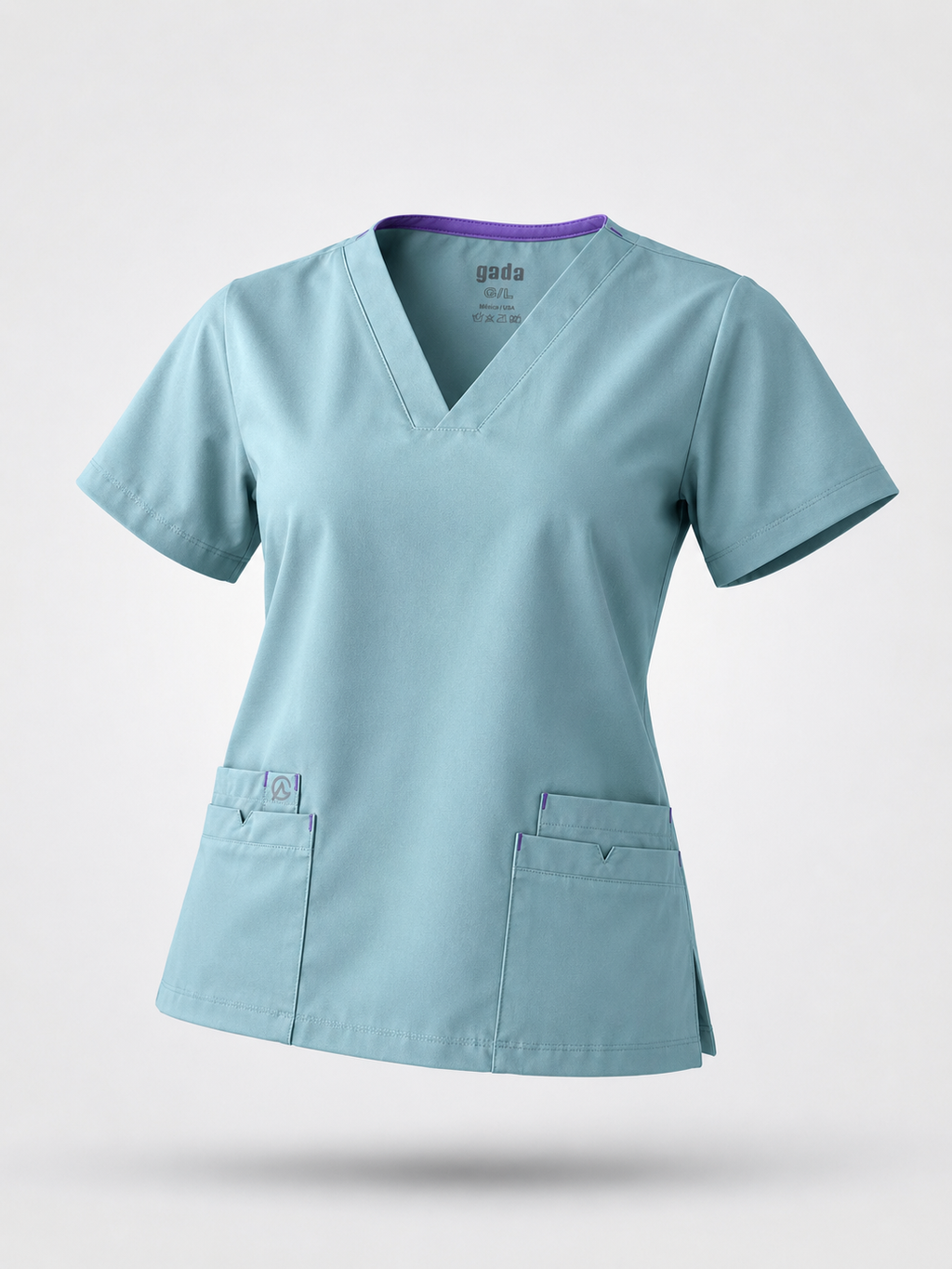 SCRUB GADA MEDICS MUJER — VERDE MENTA CLÍNICO JOGGER