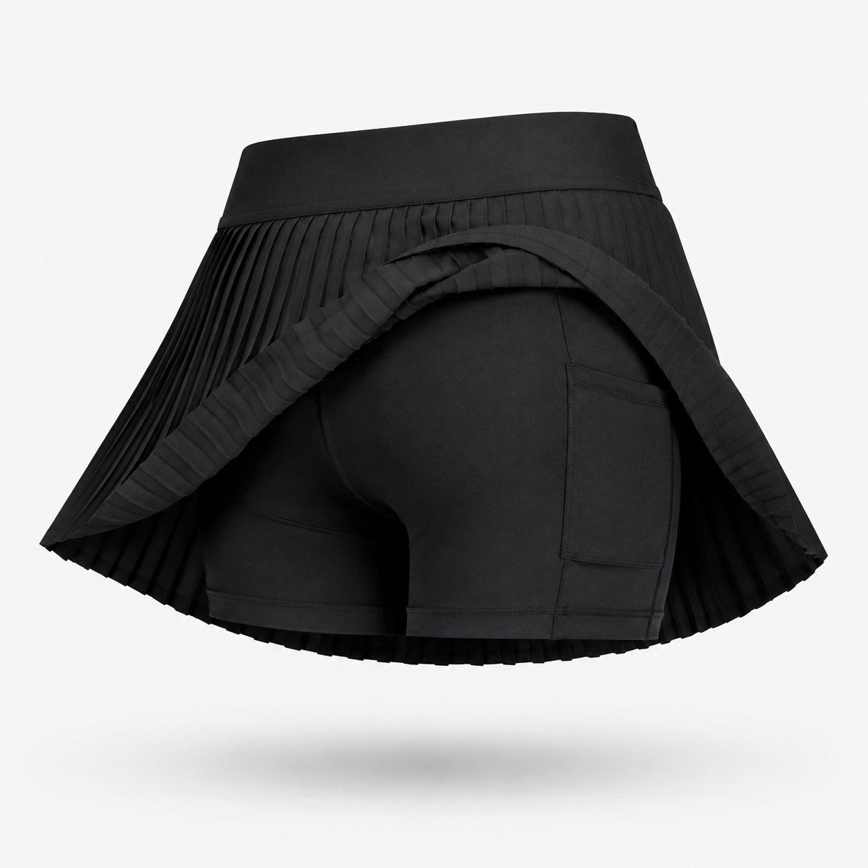 Falda Aurora — Negro