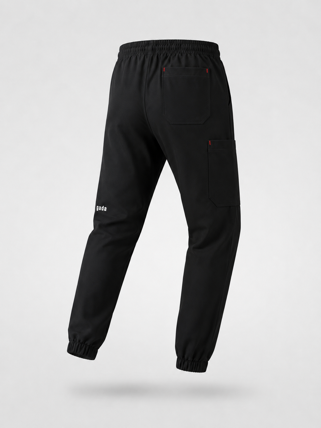 SCRUB GADA MEDICS HOMBRE — NEGRO JOGGER