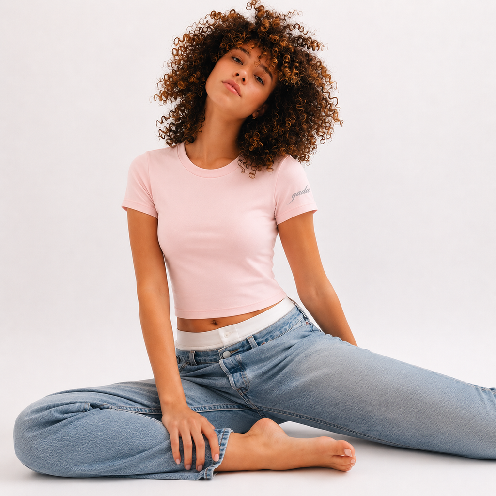 BABY TEE — ROSA BLUSH