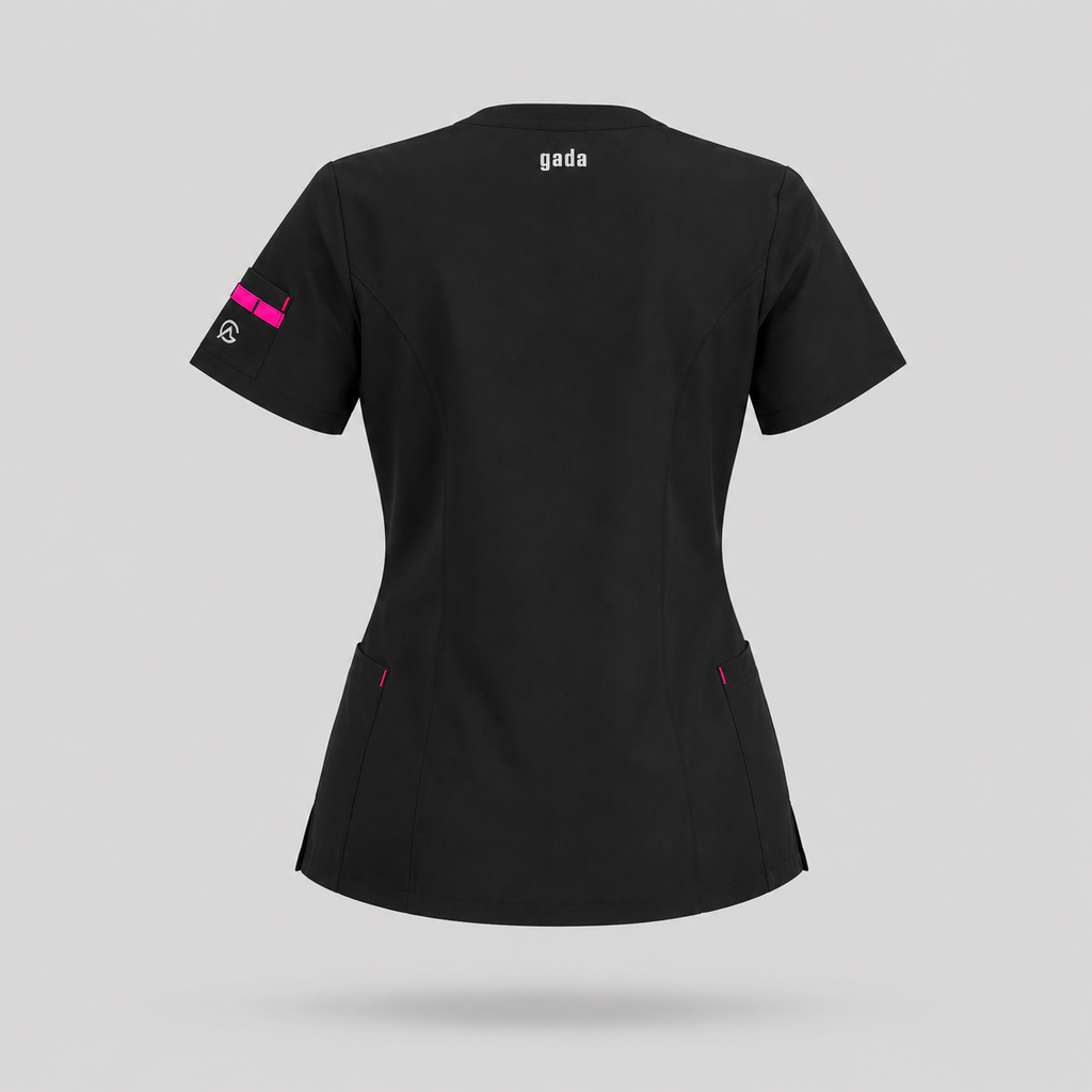 SCRUB GADA MEDICS NOVA — NEGRO