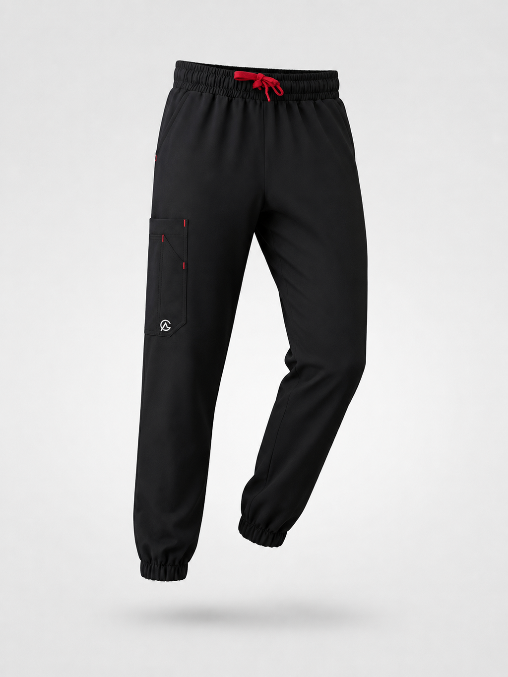 SCRUB GADA MEDICS HOMBRE — NEGRO JOGGER