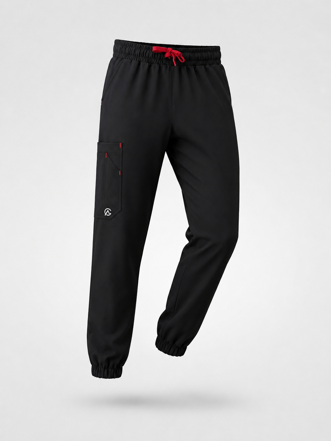SCRUB GADA MEDICS HOMBRE — NEGRO JOGGER