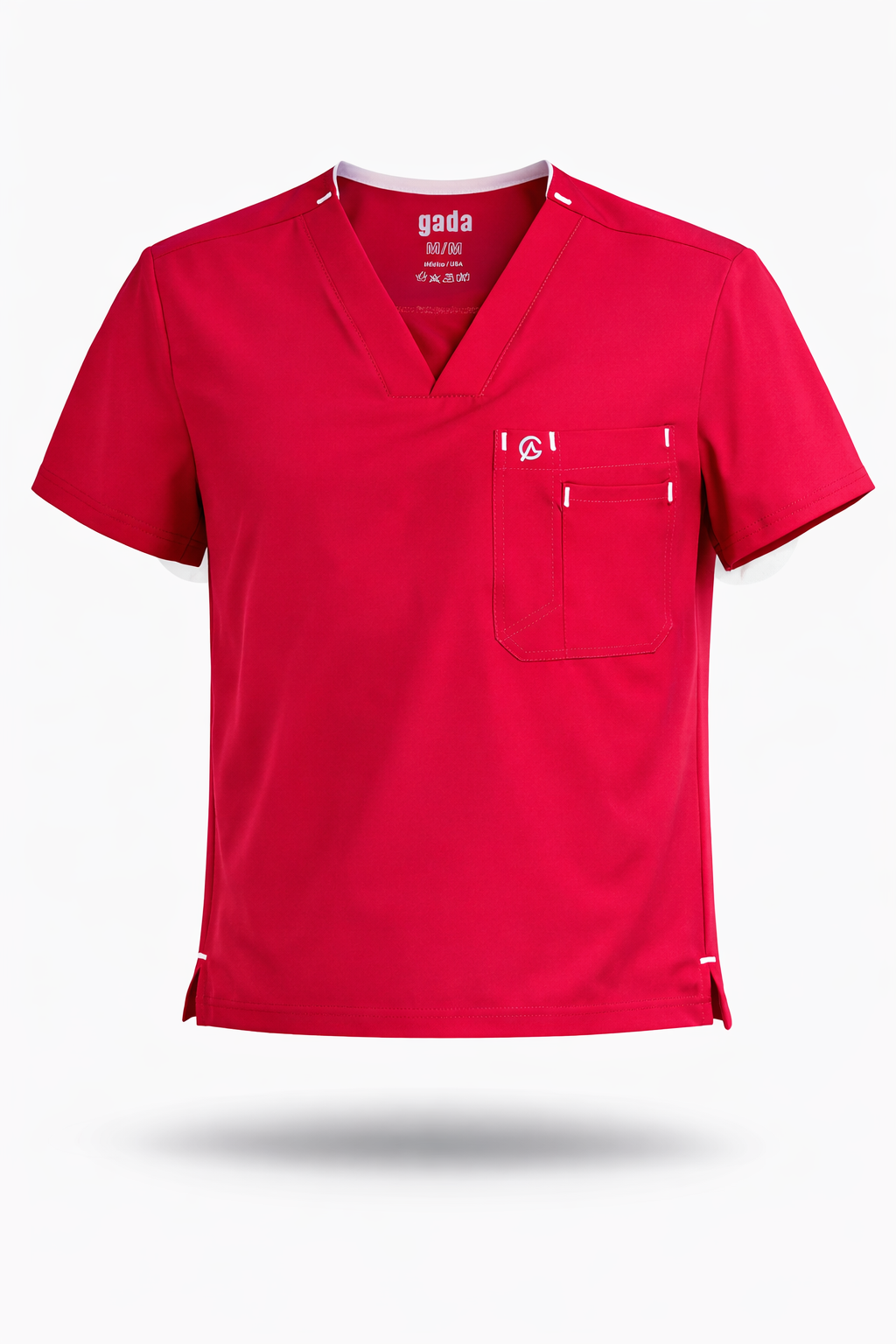 SCRUB GADA MEDICS HOMBRE — CARMESÍ JOGGER