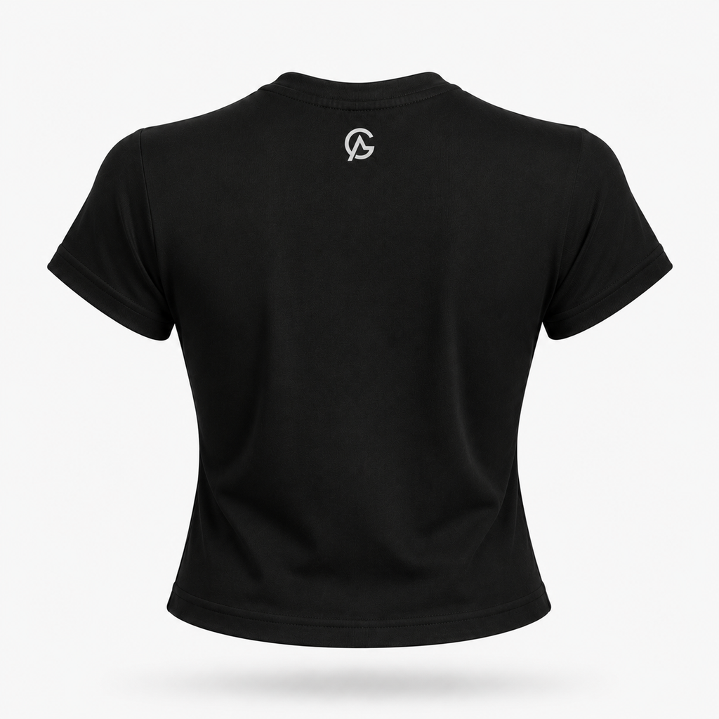 BABY TEE — NEGRO