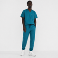 SCRUB GADA MEDICS HOMBRE — VERDE CLÍNICO PROFUNDO JOGGER