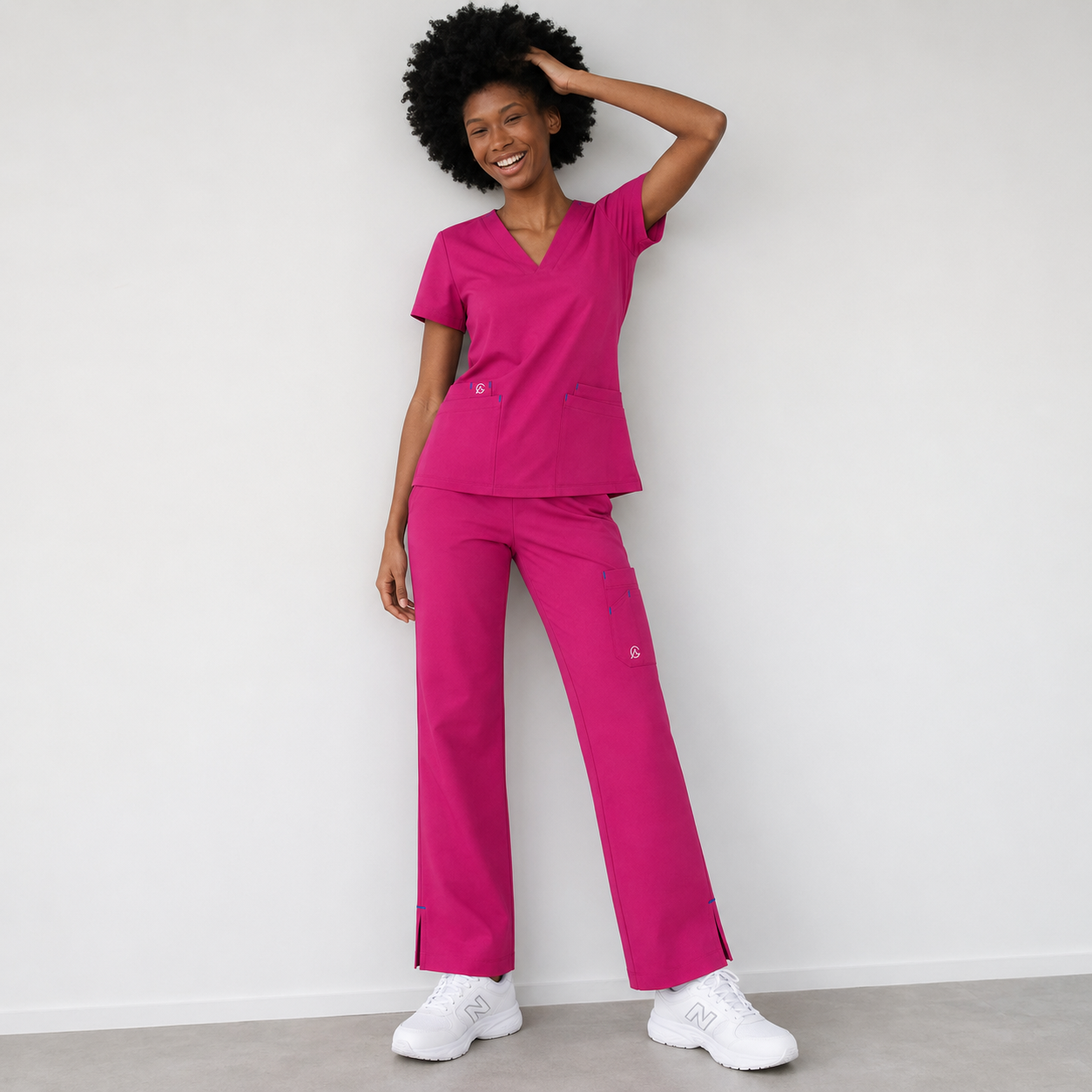 SCRUB GADA MEDICS MUJER — MAGENTA CLÍNICO