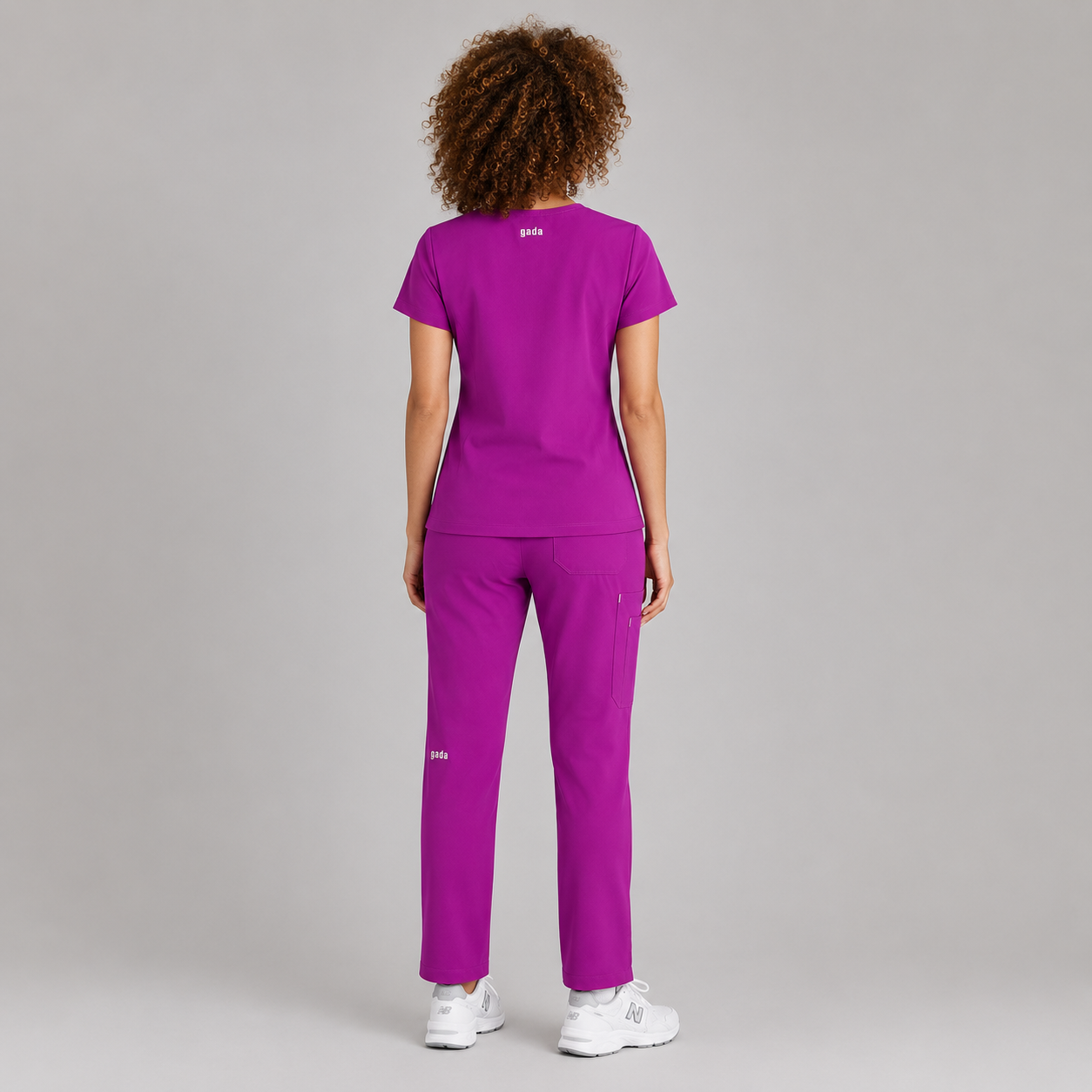 SCRUB GADA MEDICS MUJER — MORADO CIRUJANO