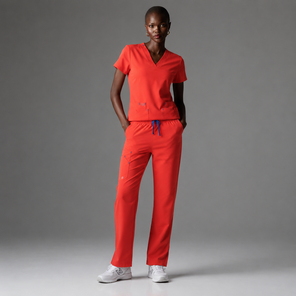 SCRUB GADA MEDICS MUJER — PEACHY