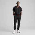 SCRUB GADA MEDICS HOMBRE — NEGRO JOGGER