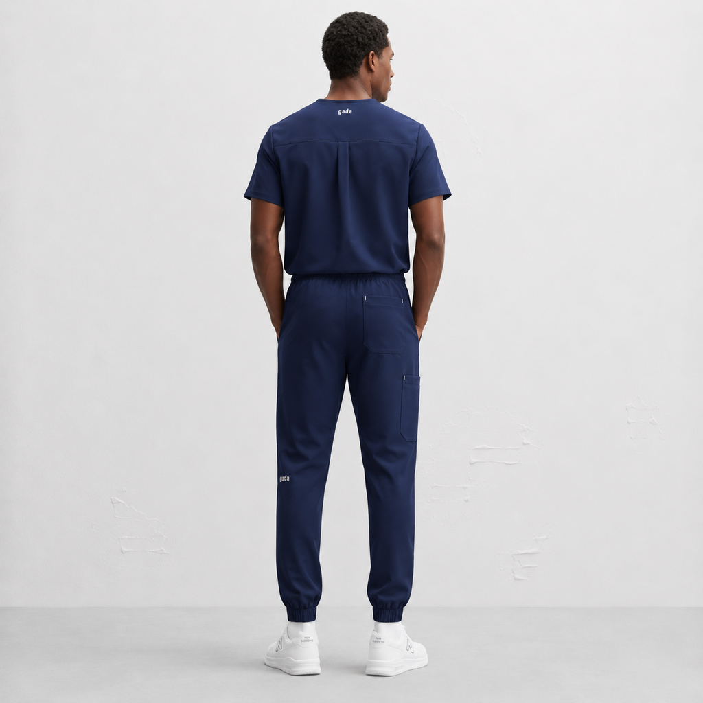 SCRUB GADA MEDICS HOMBRE — AZUL GUARDIÁN JOGGER
