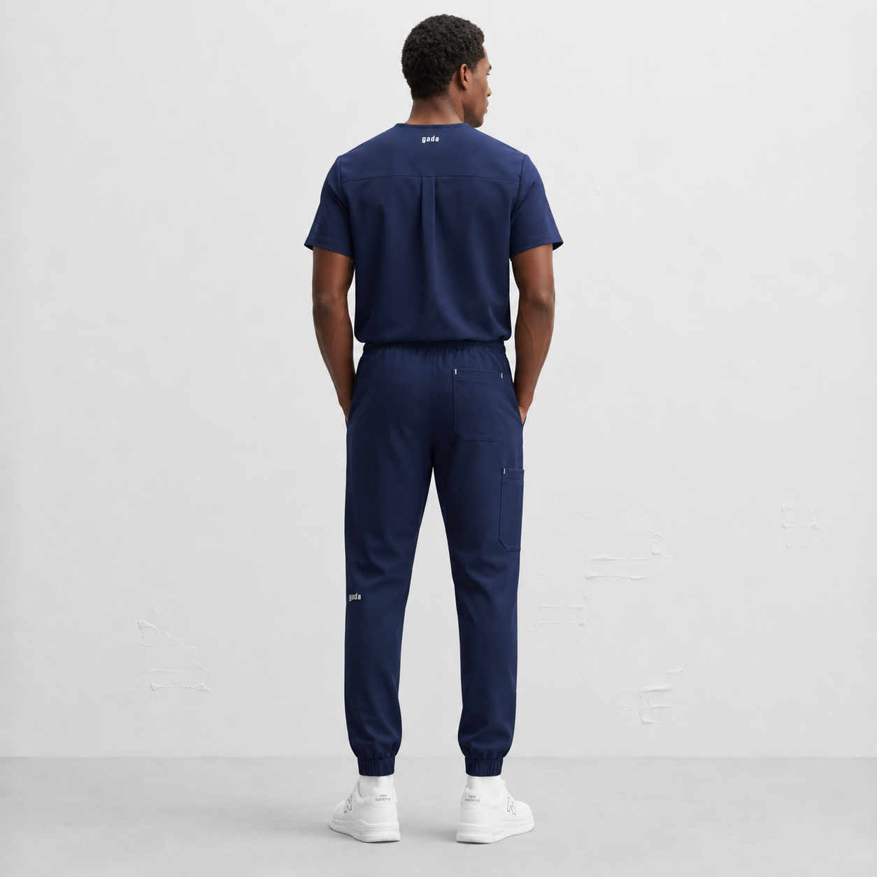 SCRUB GADA MEDICS HOMBRE — AZUL GUARDIÁN JOGGER