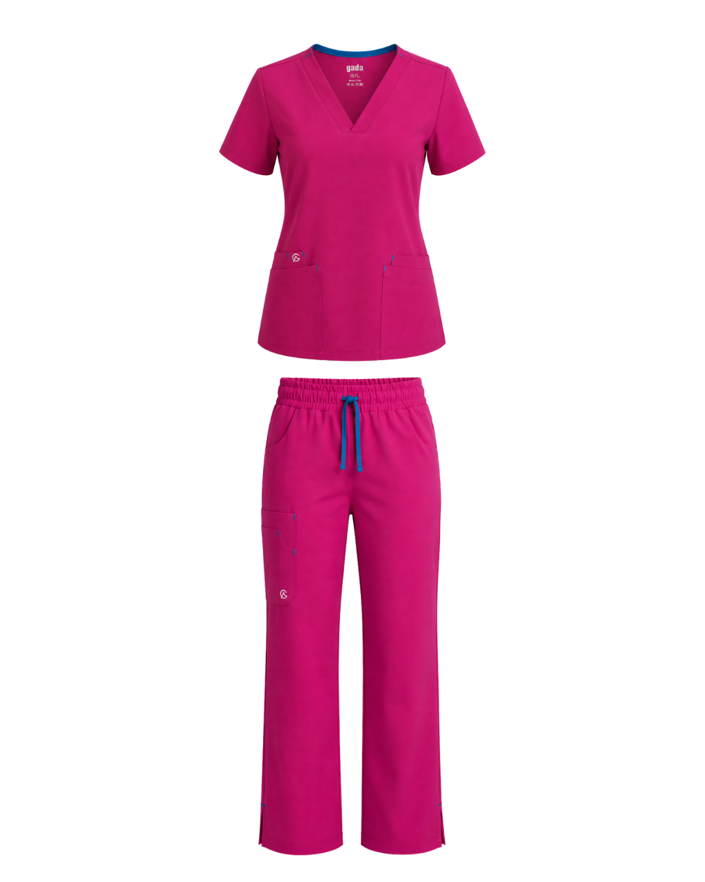 SCRUB GADA MEDICS MUJER — MAGENTA CLÍNICO