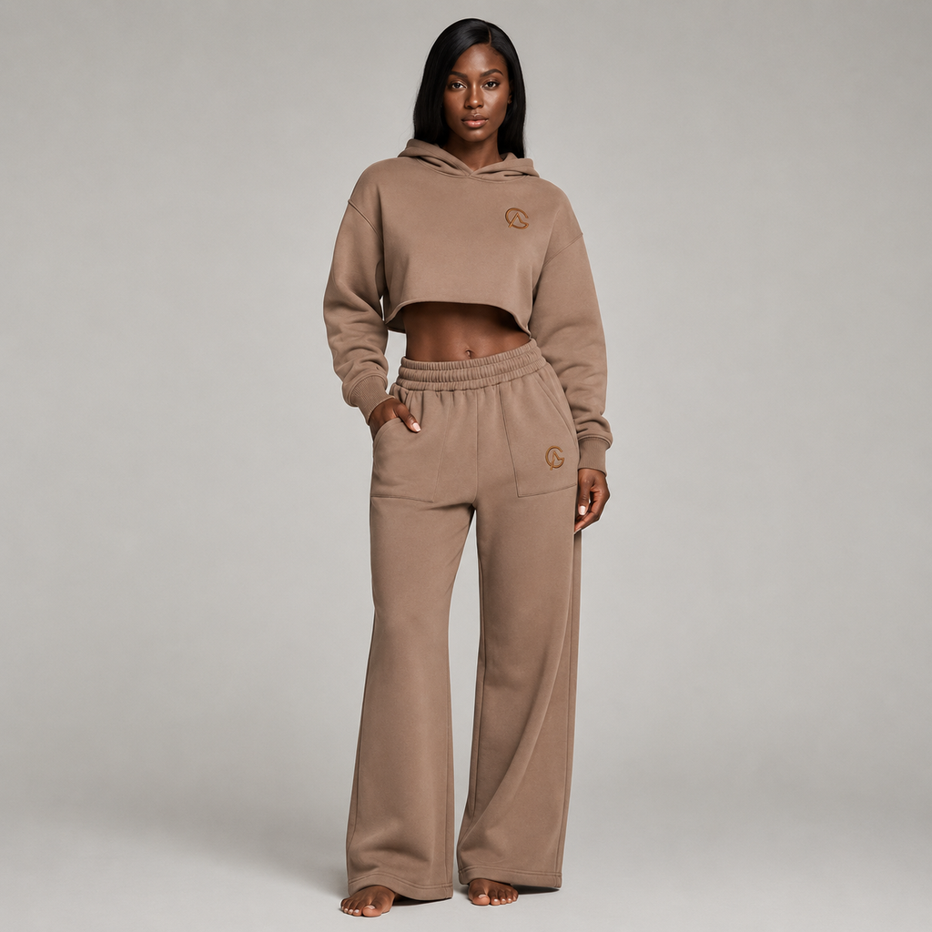 GADA SOFT LOUNGE SET — MOCHA LATTE