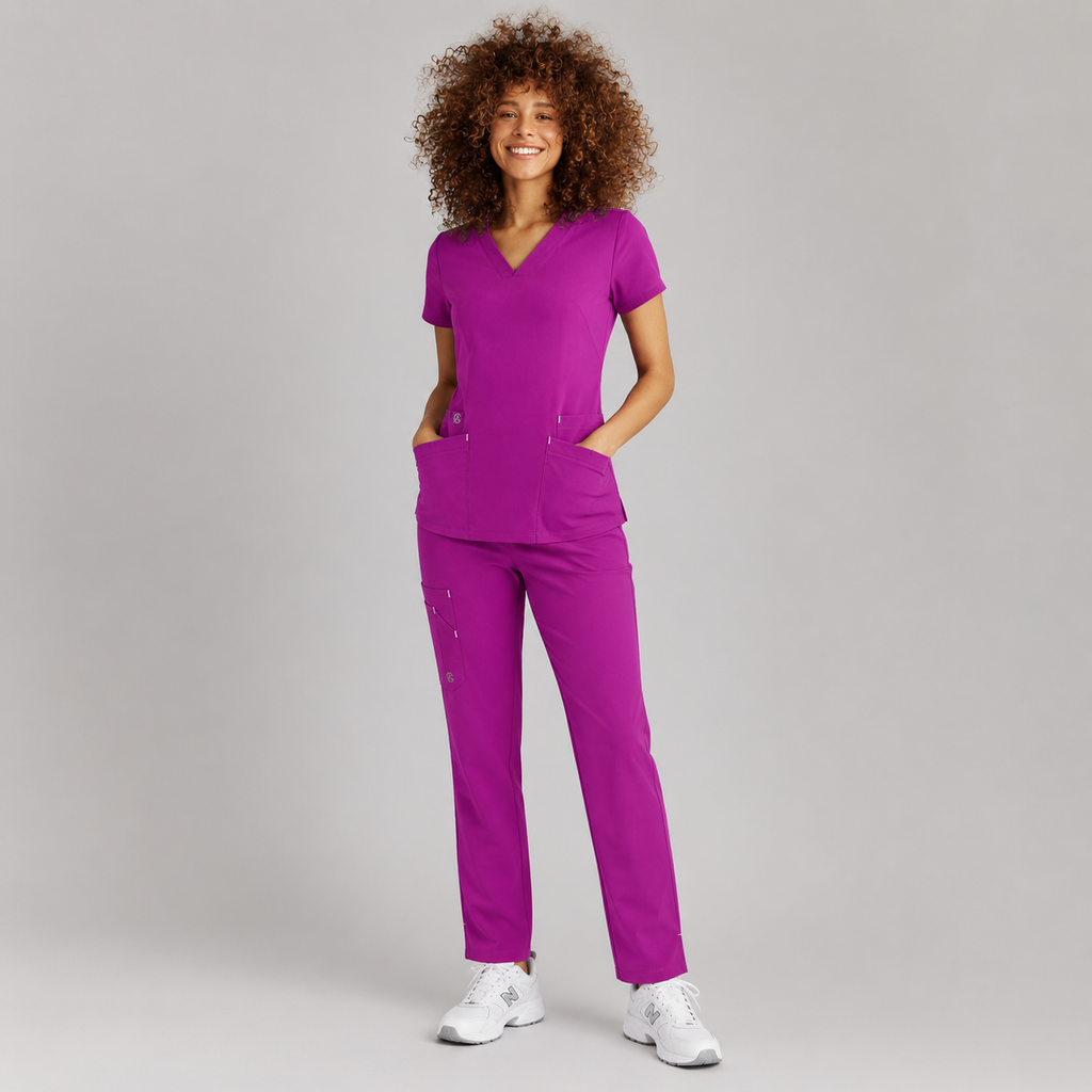 SCRUB GADA MEDICS MUJER — MORADO CIRUJANO