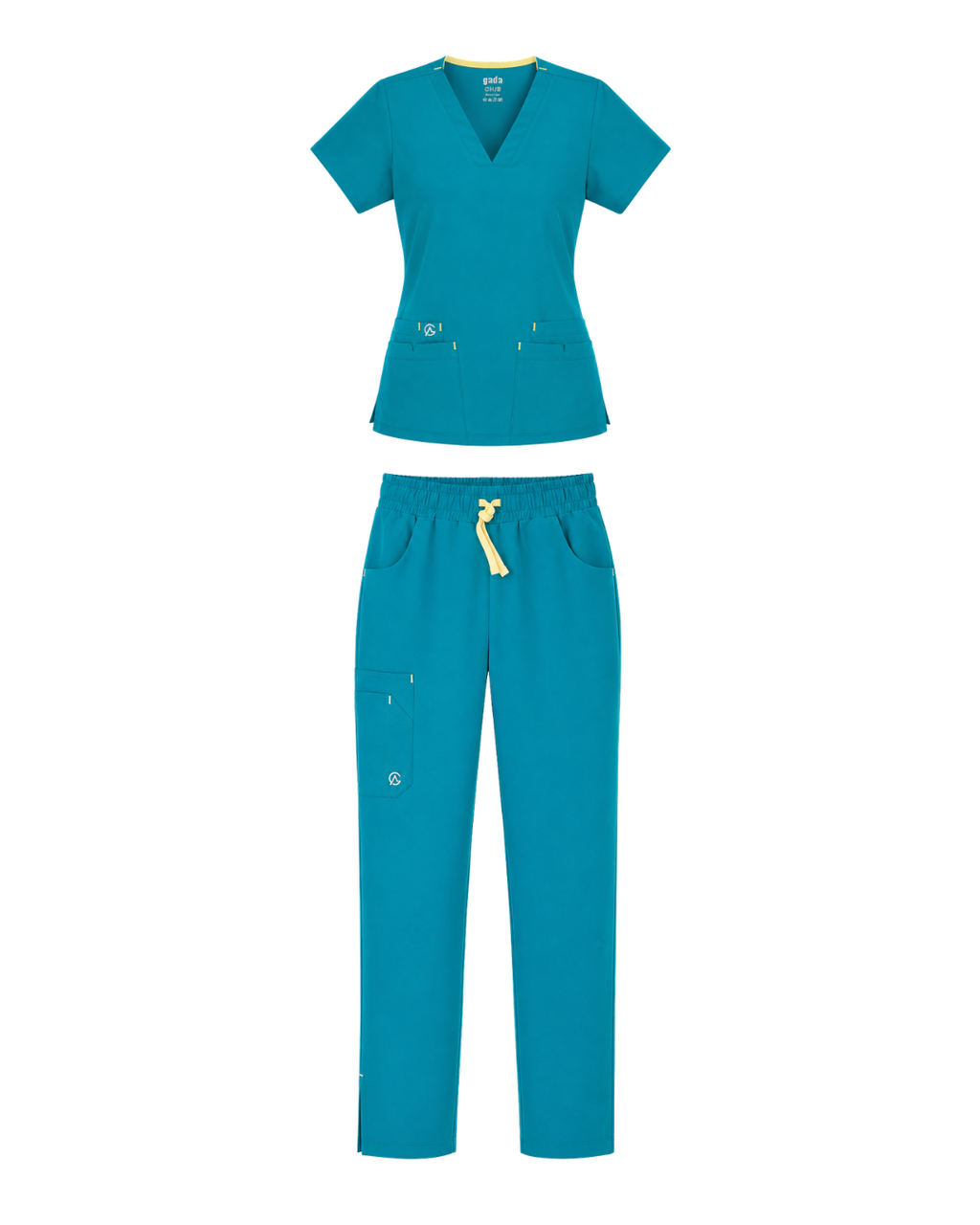 SCRUB GADA MEDICS MUJER — LIVE AQUA