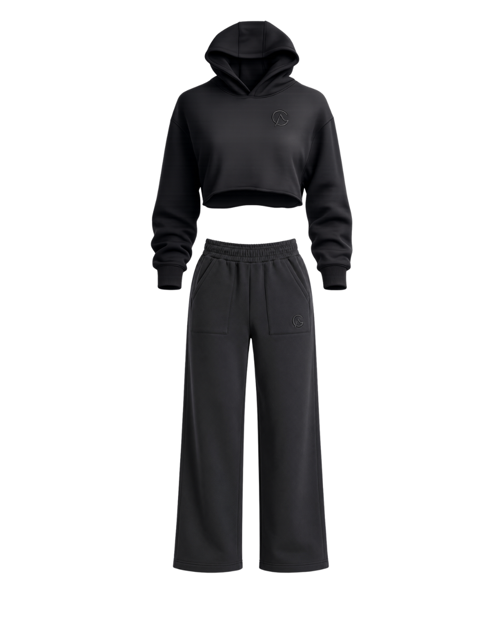 GADA SOFT LOUNGE SET — MIDNIGHT BLACK