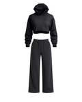 GADA SOFT LOUNGE SET — MIDNIGHT BLACK