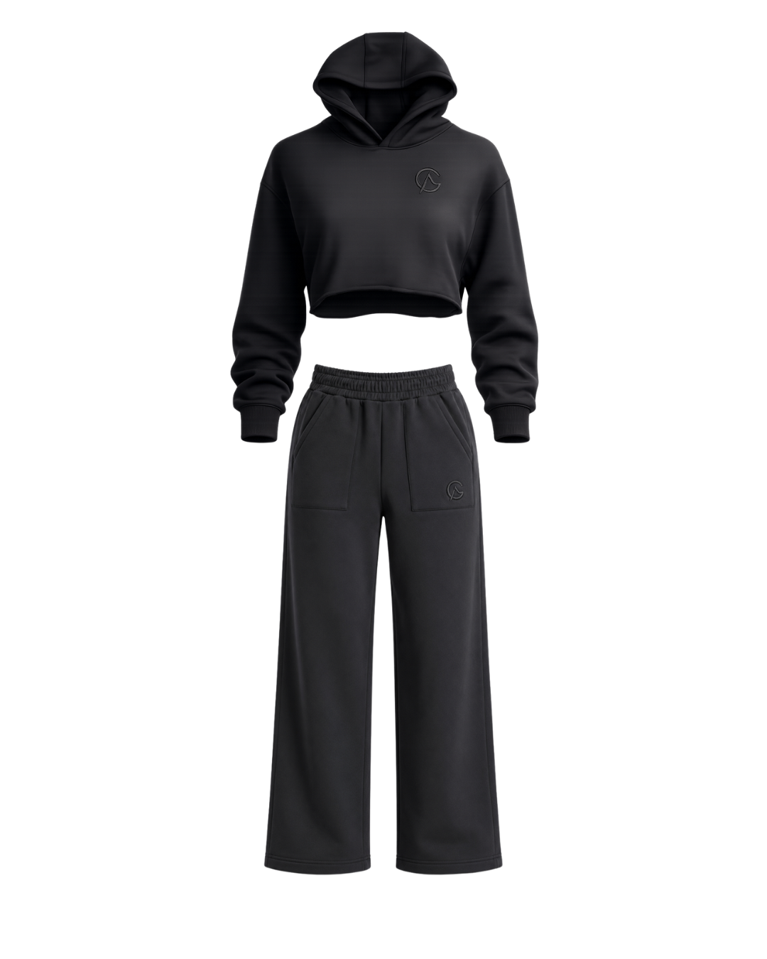 GADA SOFT LOUNGE SET — MIDNIGHT BLACK