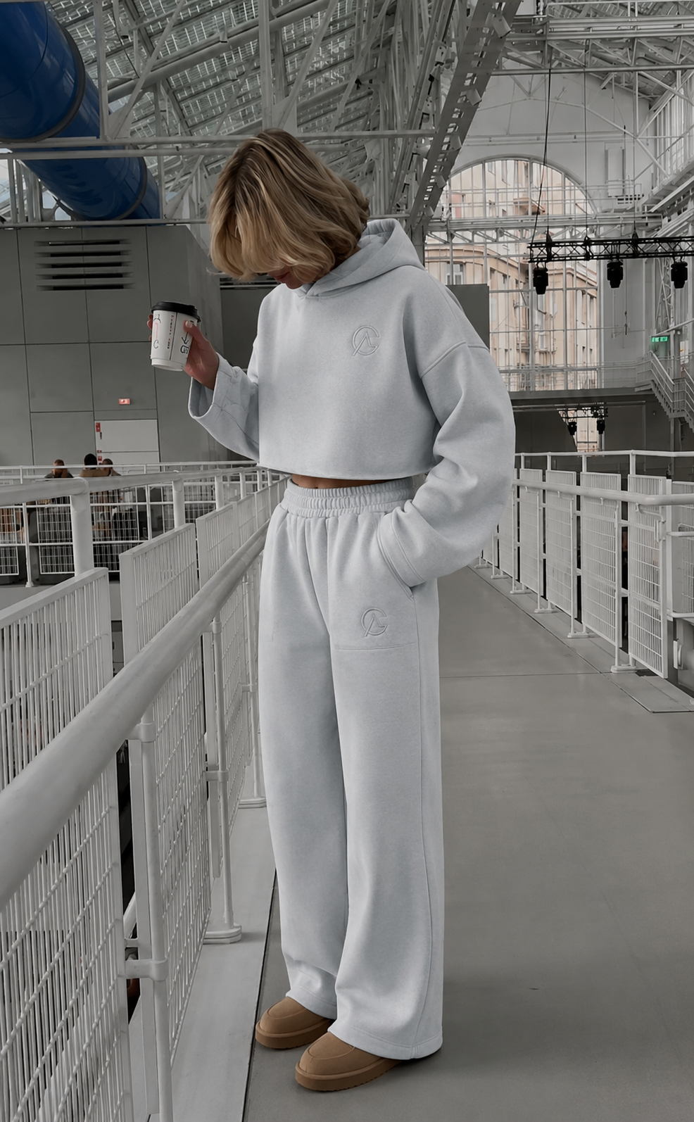 GADA SOFT LOUNGE SET — CLOUD MIST